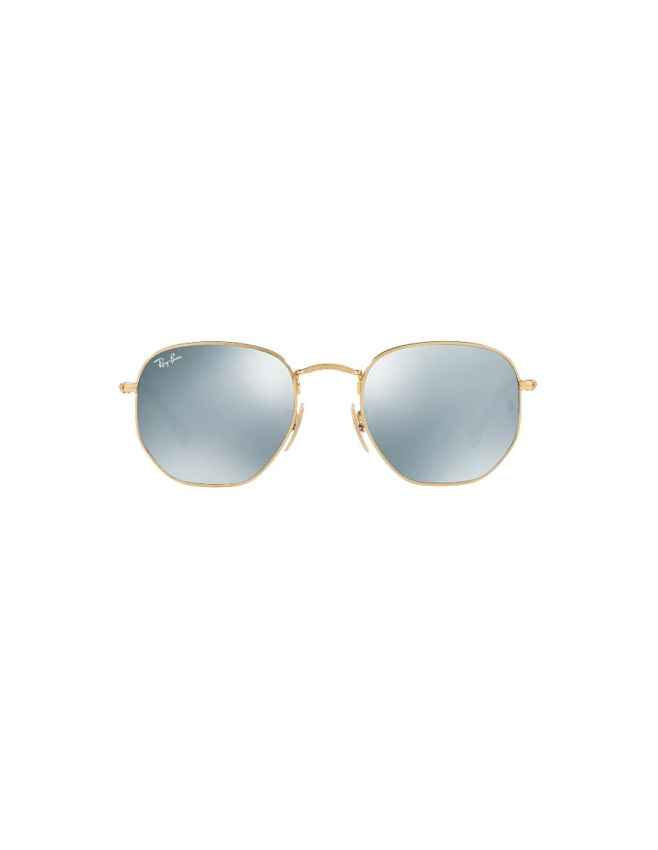 Lente solar para hombre Ray Ban dorado