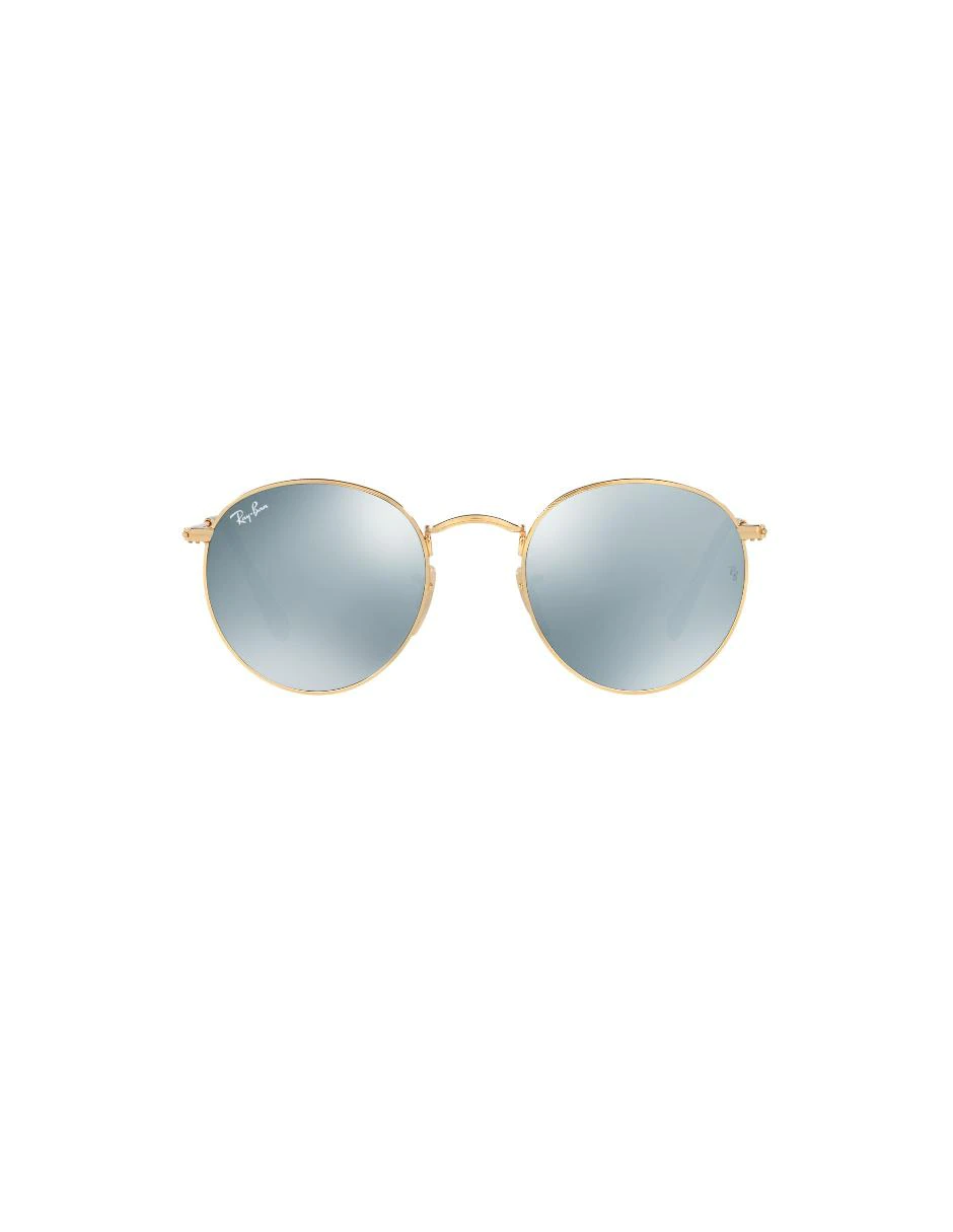 Lente solar unisex Ray Ban dorado