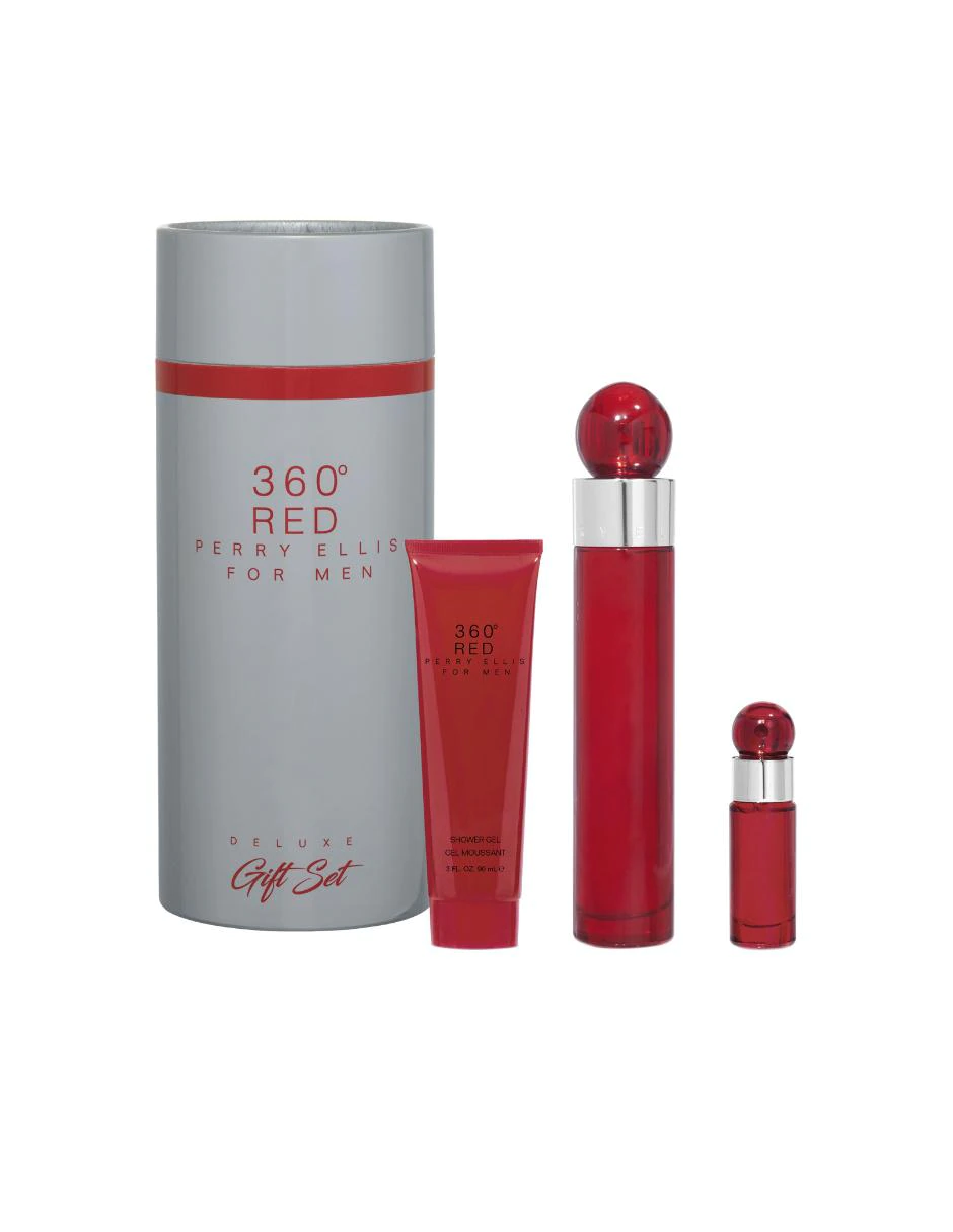 Set para caballero Perry Ellis 360° Red