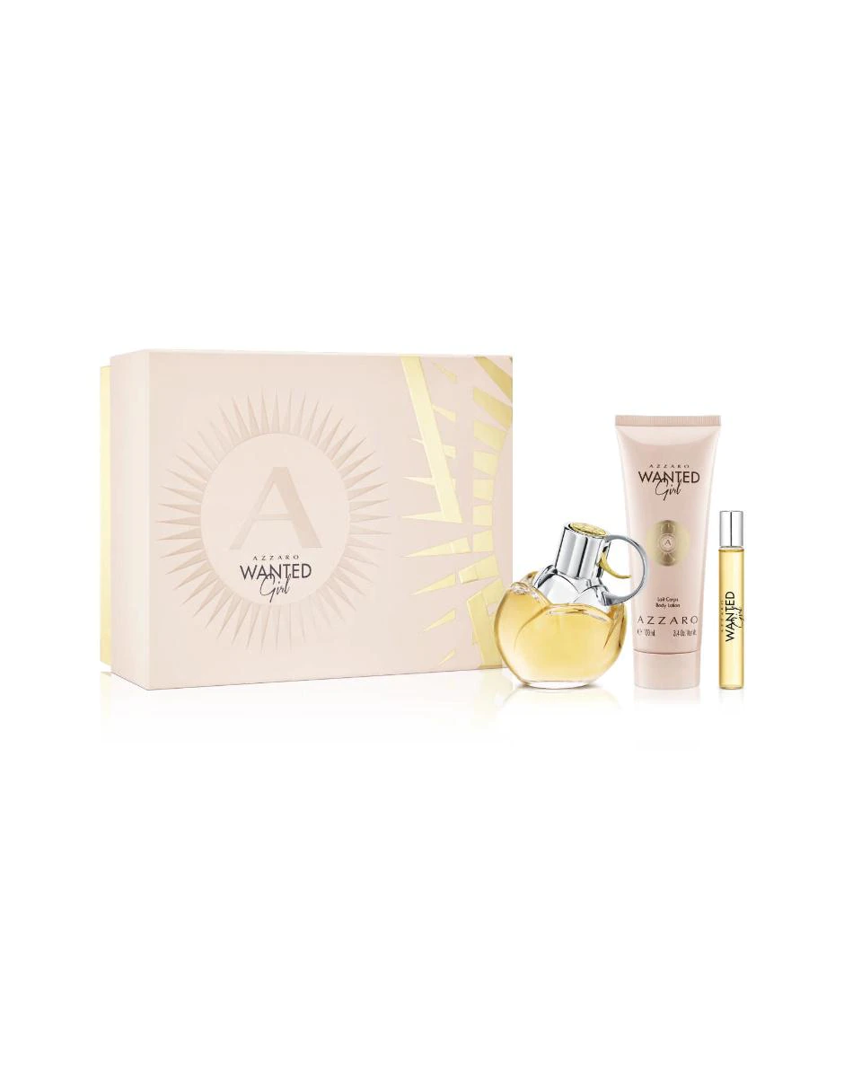 Set de fragancia para dama Azzaro Wanted Girl