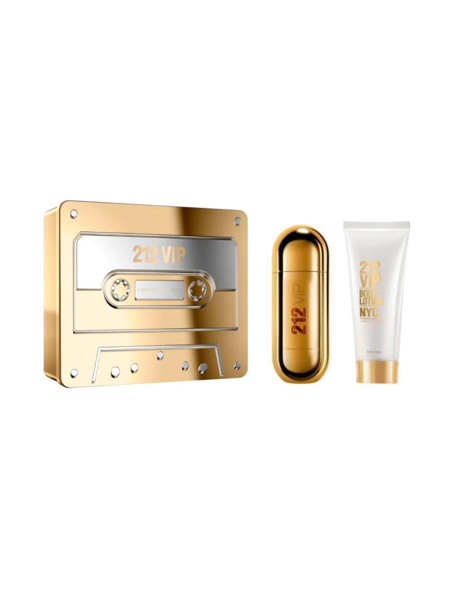 Set de fragancia para mujer Carolina Herrera 212 VIP