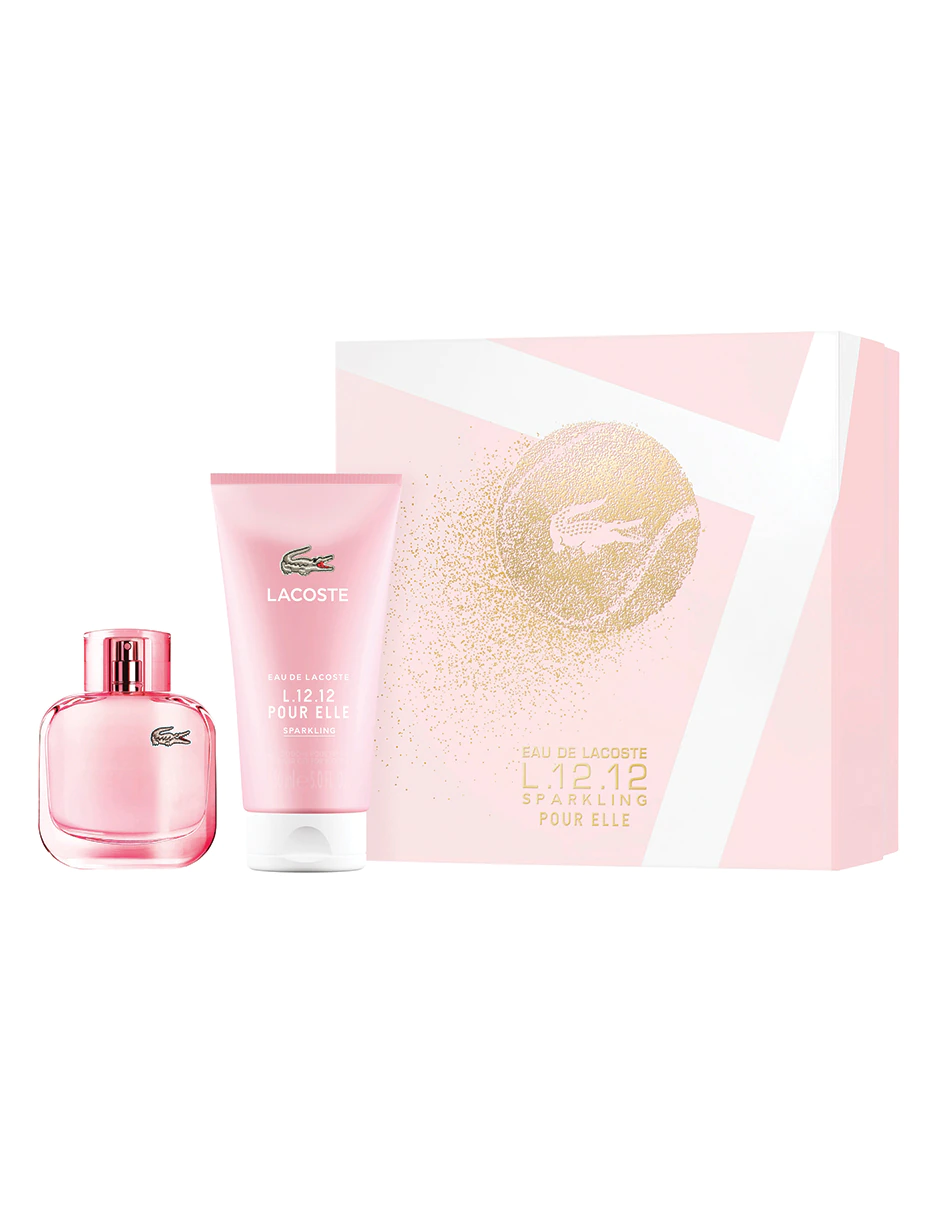 Set de fragancia para mujer Lacoste L.12.12 Pour Elle Sparkling