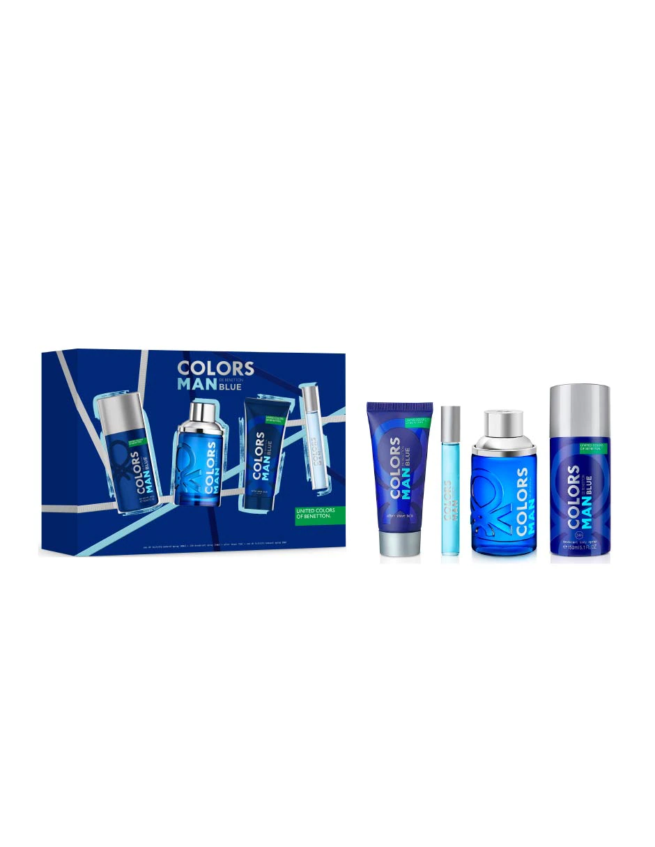 Set de fragancia para hombre Benetton Colors Man Blue